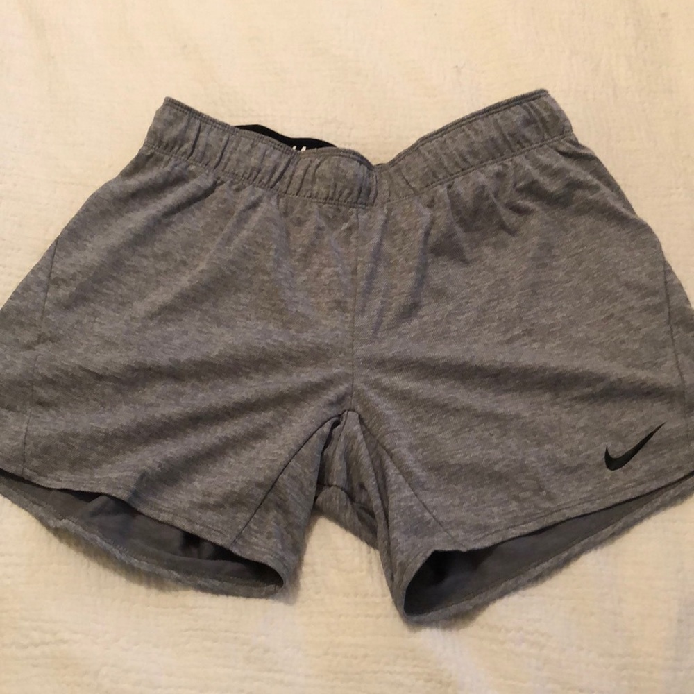 Grey Nike Athletic Shorts